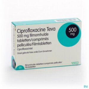 Acheter ciprofloxacine 500 mg