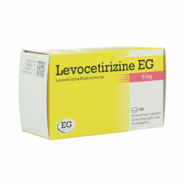 Achetez la levocetirizine 5 mg et 10 mg